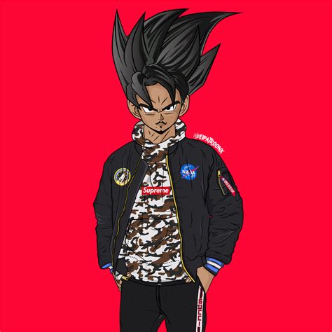 gucci goku wallpaper|goku gucci wallpaper desktop.